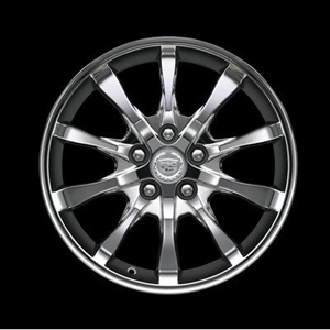 2012 Cadillac CTS 18-inch 10-Spoke Chrome Wheel 17802926