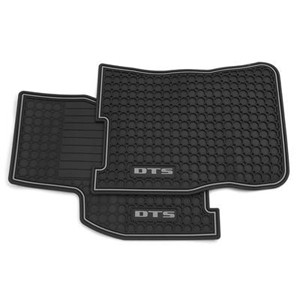 2011 Cadillac DTS Premium All Weather Floor Mats - Ebony