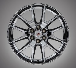 2015 Cadillac SRX 20 Inch Wheel - 6-Split-Spoke Midnight Silv 19300996