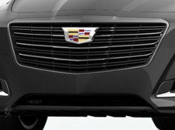 2015 Cadillac CTS Front Grille, Black Chrome - Sedan 23478490