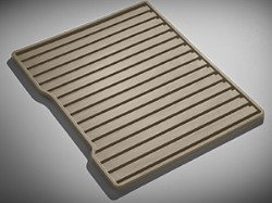2018 Cadillac Escalade All-Weather Second-Row Floor Mat - Dune