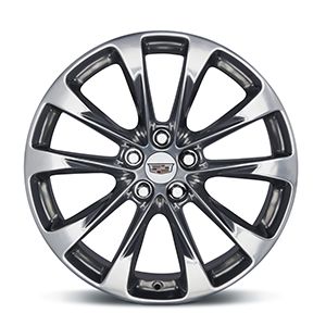 2017 Cadillac CT6 20-Inch 10-Spoke Polished Wheel 84079040