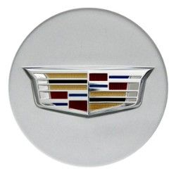 2017 Cadillac CT6 Center Cap - Silver with Multicolored Cadil 19351813
