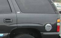 2003 Cadillac Escalade Fuel Door -  Chrome 17801342