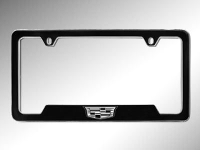 2018 Cadillac CTS License Plate Frame - Cadillac Crest Logo - 19330368