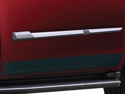 2018 Cadillac Escalade ESV Rocker Panels - Black Platinum 19355680
