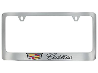 2018 Cadillac CTS License Plate Frame - Cadillac Crest and Lo 19368085