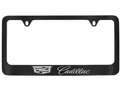 2018 Cadillac CT6 License Plate Frame - Cadillac Crest and Lo 19368086