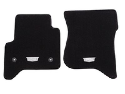 2018 Cadillac Escalade Carpeted Floor Mat Package in Black 84313436