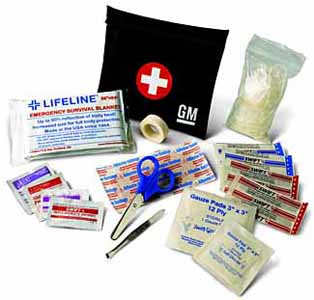 2016 Cadillac SRX First Aid Kit 88960626
